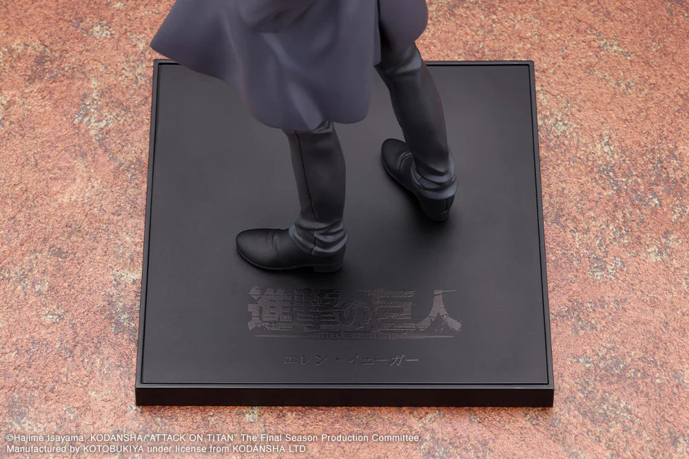 KOTOBUKIYA ATTACK ON TITAN THE FINAL SEASON OSHI WORKS EREN YEAGER FIGURE [PRE ORDER] - Image 13