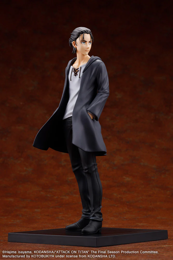 KOTOBUKIYA ATTACK ON TITAN THE FINAL SEASON OSHI WORKS EREN YEAGER FIGURE [PRE ORDER] - Image 6