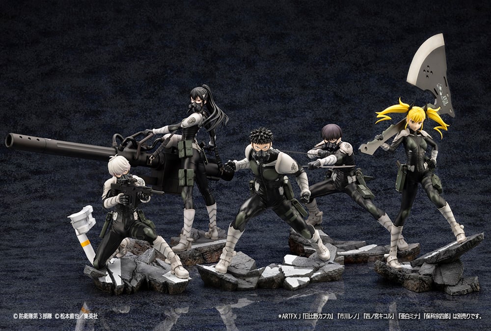 KOTOBUKIYA KAIJU NO. 8 ARTFX J MINA ASHIRO FIGURE - Image 12