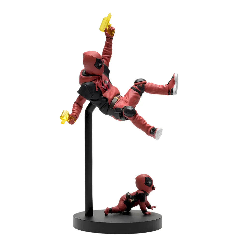 MARVEL DEADPOOL AND WOLVERINE ACT / CUT PREMIUM BABYPOOL AND KIDPOOL FIGURE - Image 4