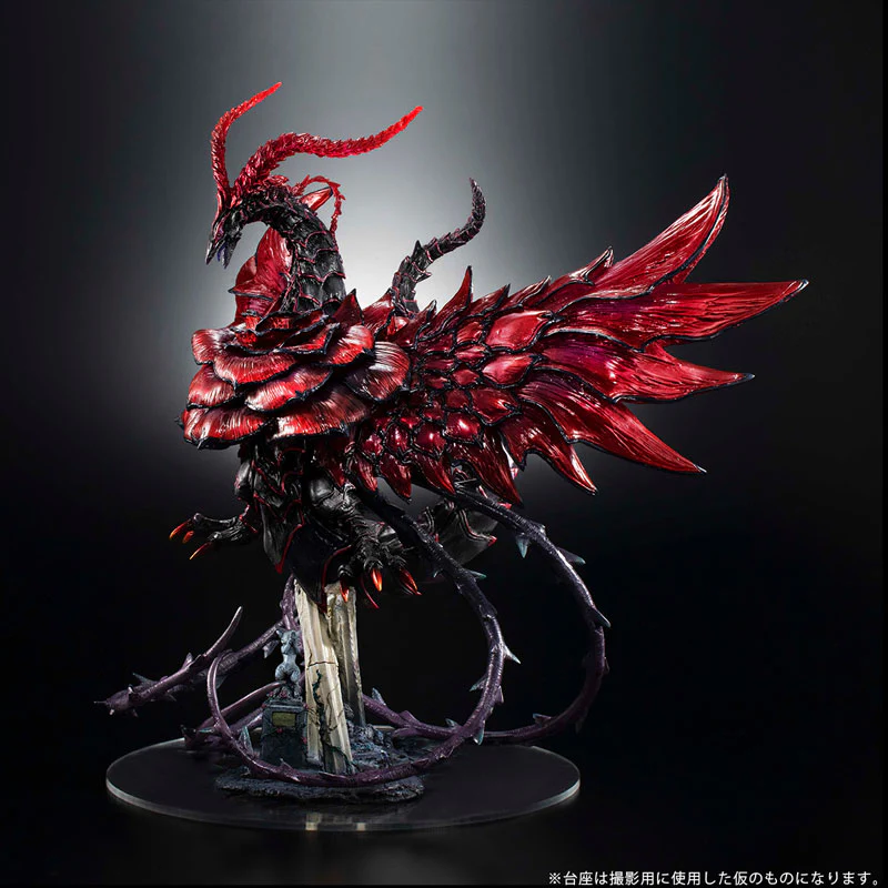 MEGAHOUSE ART WORKS MONSTERS YU-GI-OH 5D'S BLACK ROSE DRAGON FIGURE