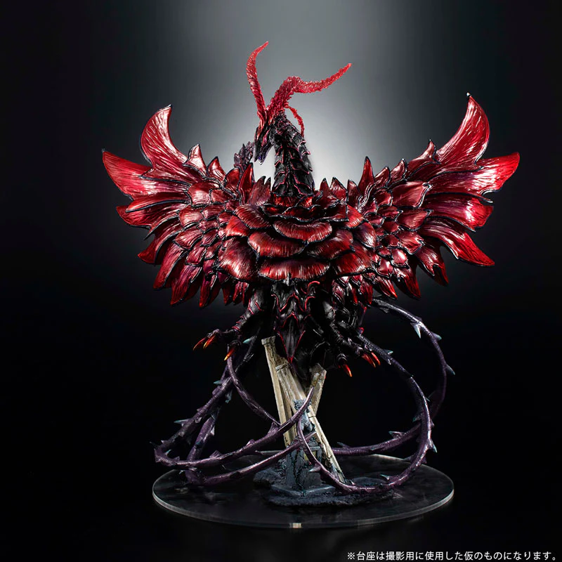 MEGAHOUSE ART WORKS MONSTERS YU-GI-OH 5D'S BLACK ROSE DRAGON FIGURE - Image 4