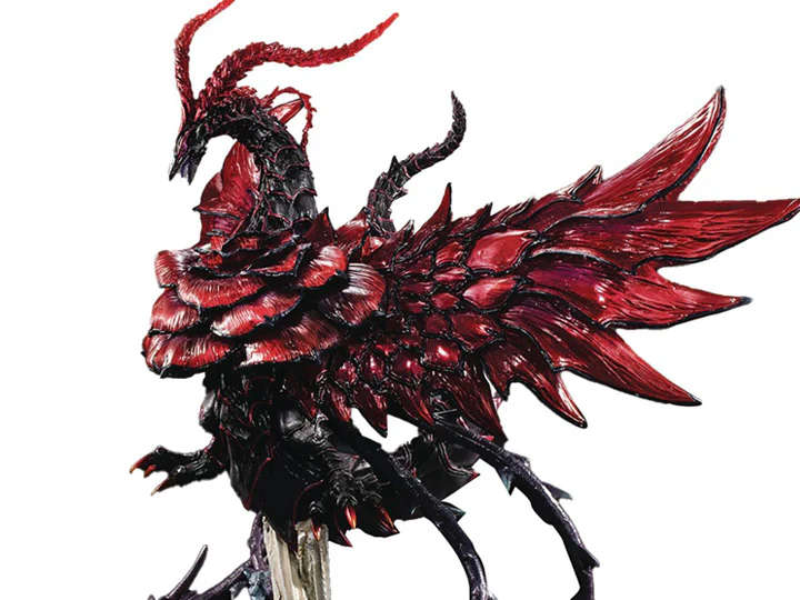 MEGAHOUSE ART WORKS MONSTERS YU-GI-OH 5D'S BLACK ROSE DRAGON FIGURE - Image 7