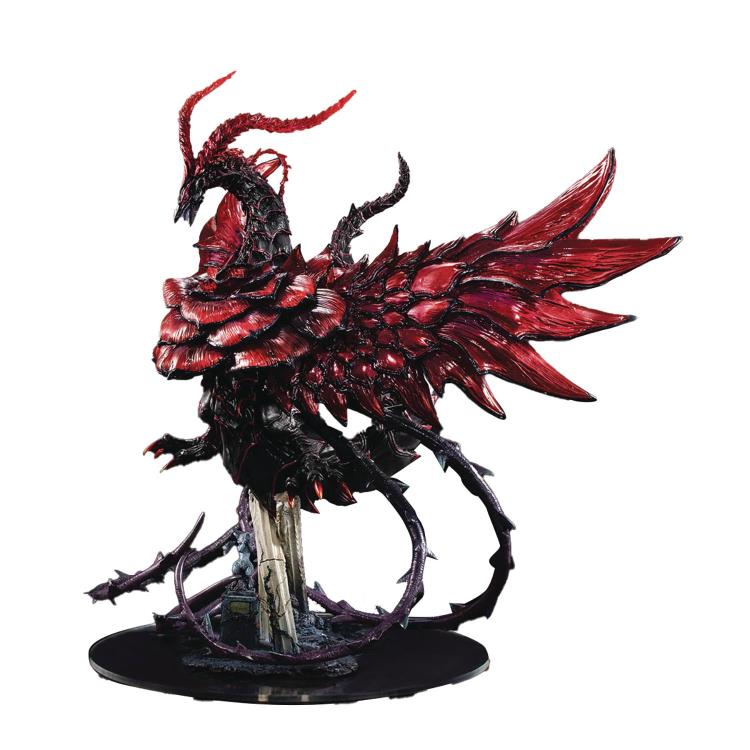 MEGAHOUSE ART WORKS MONSTERS YU-GI-OH 5D'S BLACK ROSE DRAGON FIGURE - Image 8