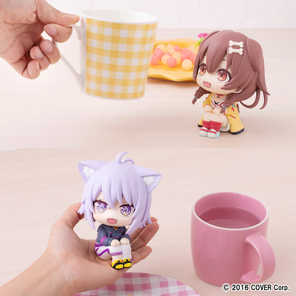 MEGAHOUSE HOLOLIVE LOOKUP OKAYU NEKOMATA & KORONE INUGAMI SET [WITH GIFT] FIGURE - Image 4