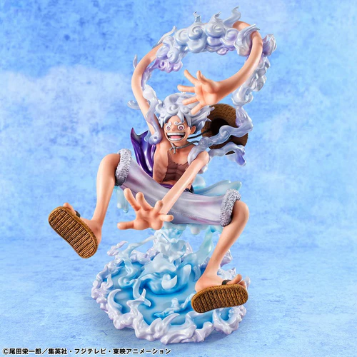 MEGAHOUSE PORTRAIT OF PIRATES ONE PIECE EVOLUTIONARY HISTORY MONKEY D. LUFFY GEAR 5 FIGURE [PRE ORDER] - Image 4