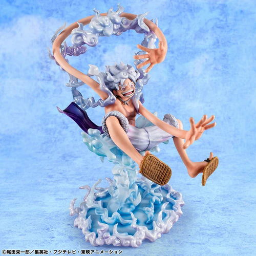 MEGAHOUSE PORTRAIT OF PIRATES ONE PIECE EVOLUTIONARY HISTORY MONKEY D. LUFFY GEAR 5 FIGURE [PRE ORDER] - Image 7