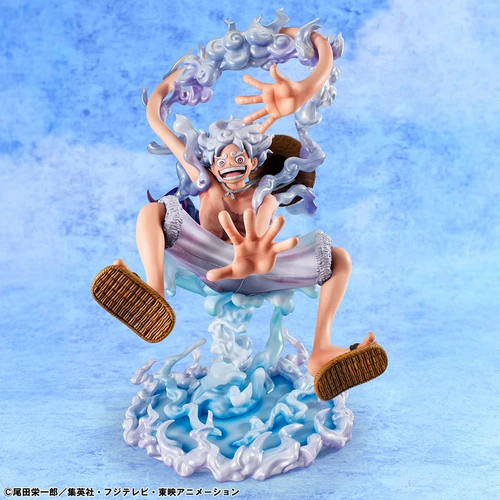 MEGAHOUSE PORTRAIT OF PIRATES ONE PIECE EVOLUTIONARY HISTORY MONKEY D. LUFFY GEAR 5 FIGURE [PRE ORDER] - Image 9