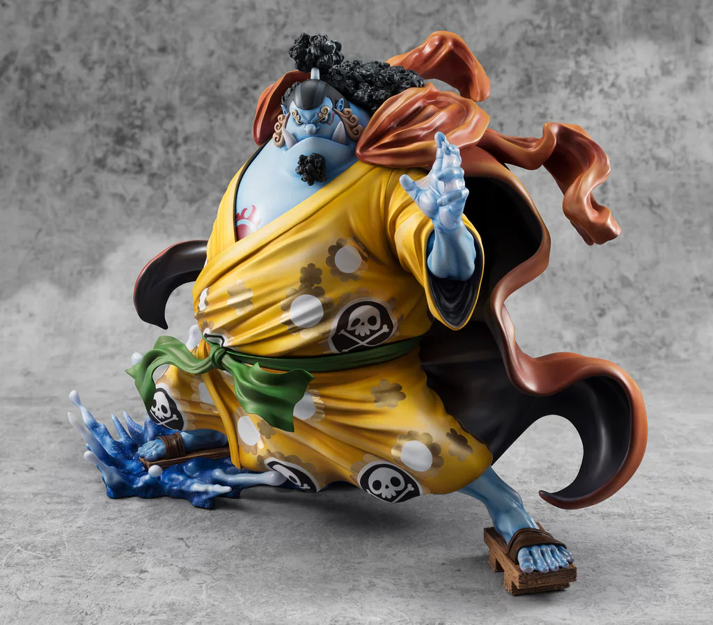 MEGAHOUSE PORTRAIT OF PIRATES ONE PIECE SA-MAXIMUM KNIGHT OF THE SEA JINBE SUPER LIMITED REPRINT FIGURE - Image 2
