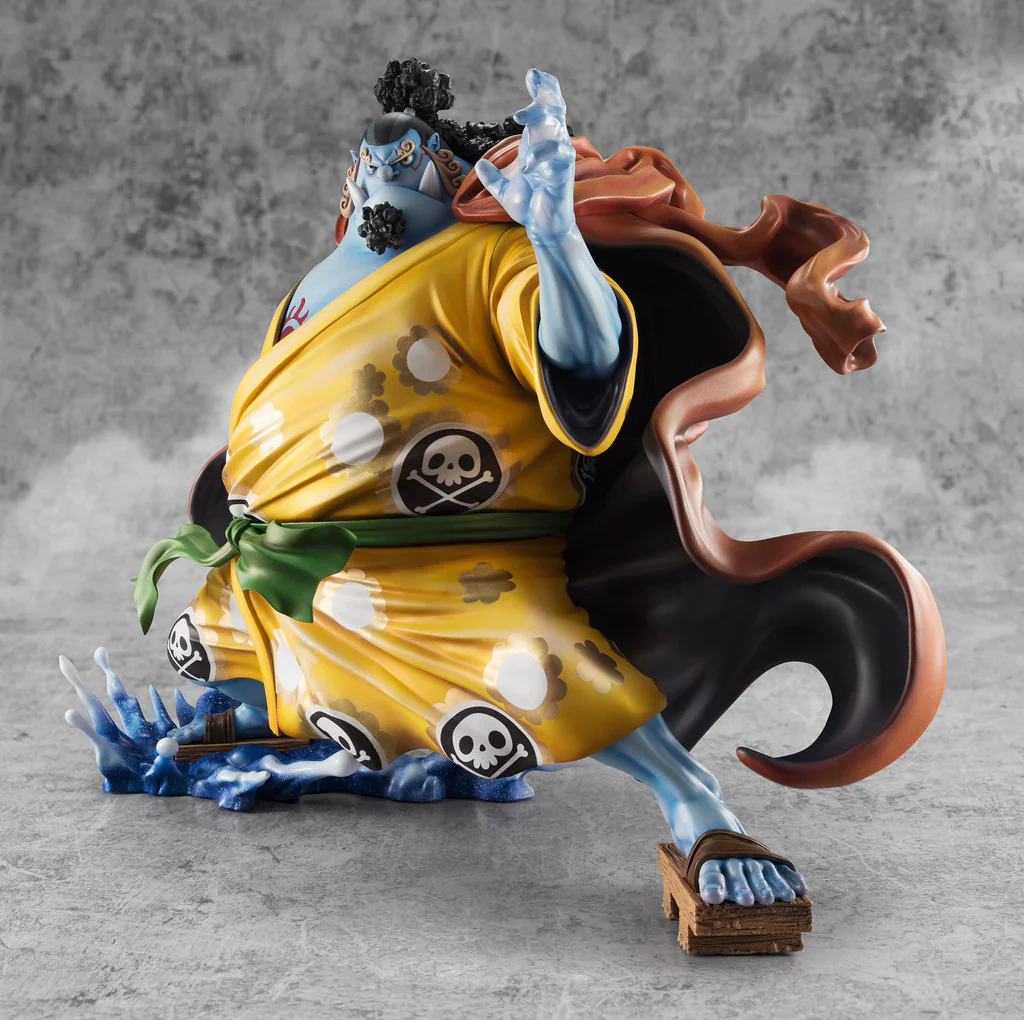 MEGAHOUSE PORTRAIT OF PIRATES ONE PIECE SA-MAXIMUM KNIGHT OF THE SEA JINBE SUPER LIMITED REPRINT FIGURE - Image 3