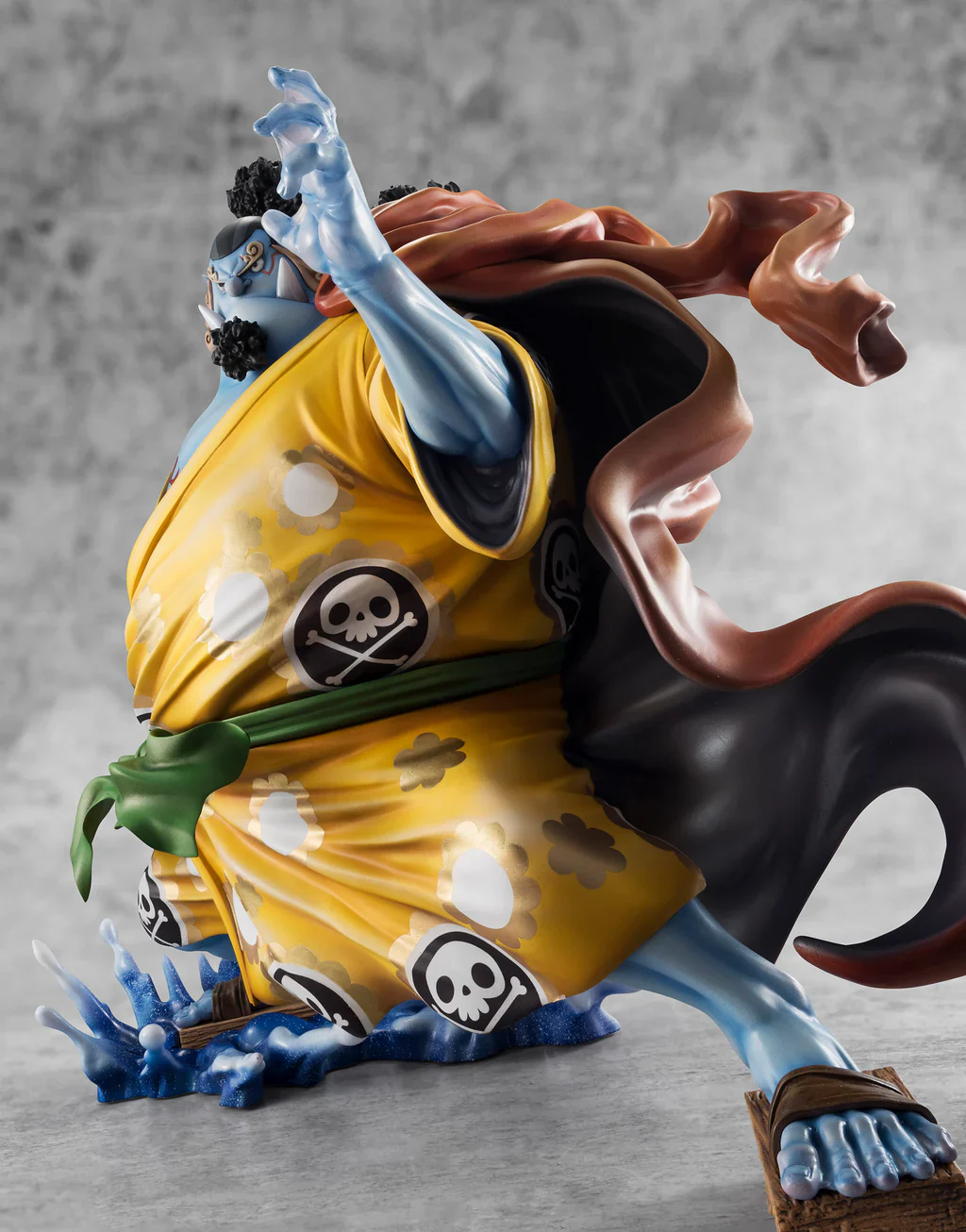 MEGAHOUSE PORTRAIT OF PIRATES ONE PIECE SA-MAXIMUM KNIGHT OF THE SEA JINBE SUPER LIMITED REPRINT FIGURE - Image 4