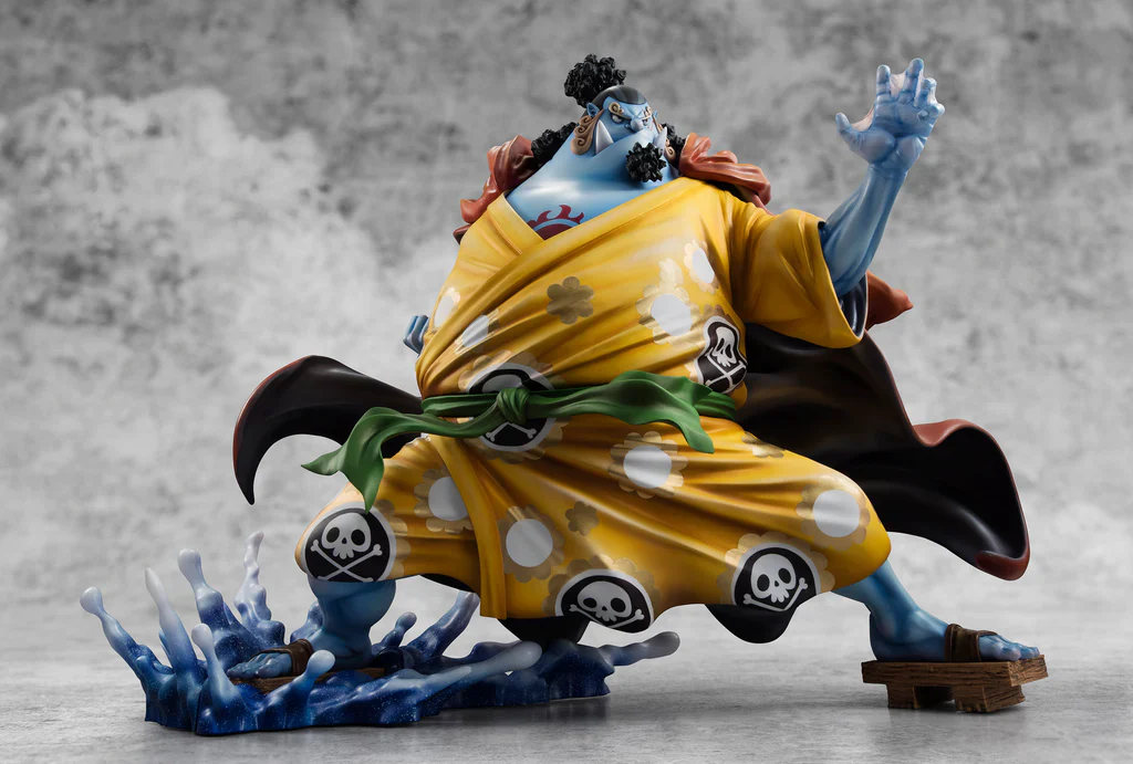MEGAHOUSE PORTRAIT OF PIRATES ONE PIECE SA-MAXIMUM KNIGHT OF THE SEA JINBE SUPER LIMITED REPRINT FIGURE - Image 6