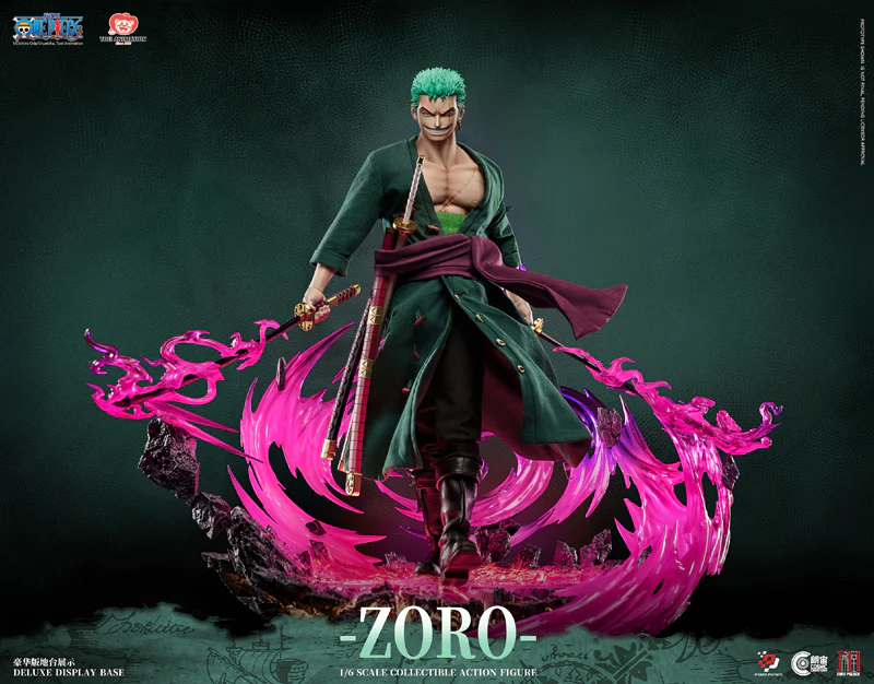 PIXEL POSES ONE PIECE 1/6TH SCALE RORONOA ZORO DELUXE EDITION ACTION FIGURE [PRE ORDER] - Image 2