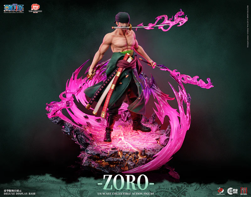 PIXEL POSES ONE PIECE 1/6TH SCALE RORONOA ZORO DELUXE EDITION ACTION FIGURE [PRE ORDER] - Image 3