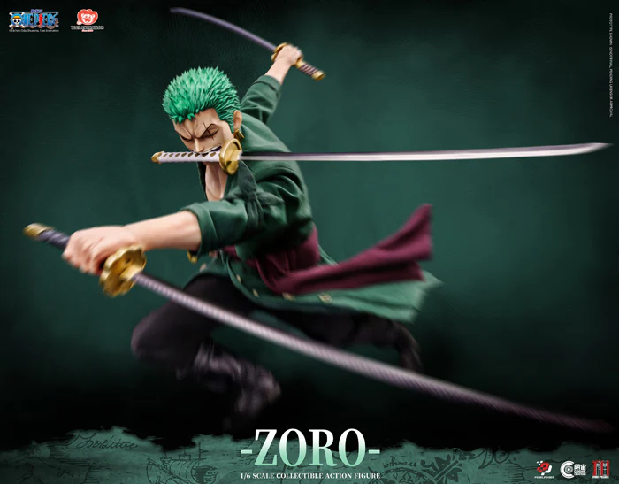 PIXEL POSES ONE PIECE 1/6TH SCALE RORONOA ZORO DELUXE EDITION ACTION FIGURE [PRE ORDER] - Image 6