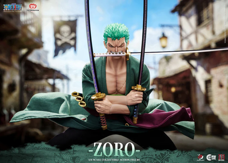 PIXEL POSES ONE PIECE 1/6TH SCALE RORONOA ZORO DELUXE EDITION ACTION FIGURE [PRE ORDER] - Image 8