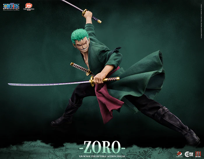 PIXEL POSES ONE PIECE 1/6TH SCALE RORONOA ZORO STANDARD EDITION ACTION FIGURE [PRE ORDER] - Image 3