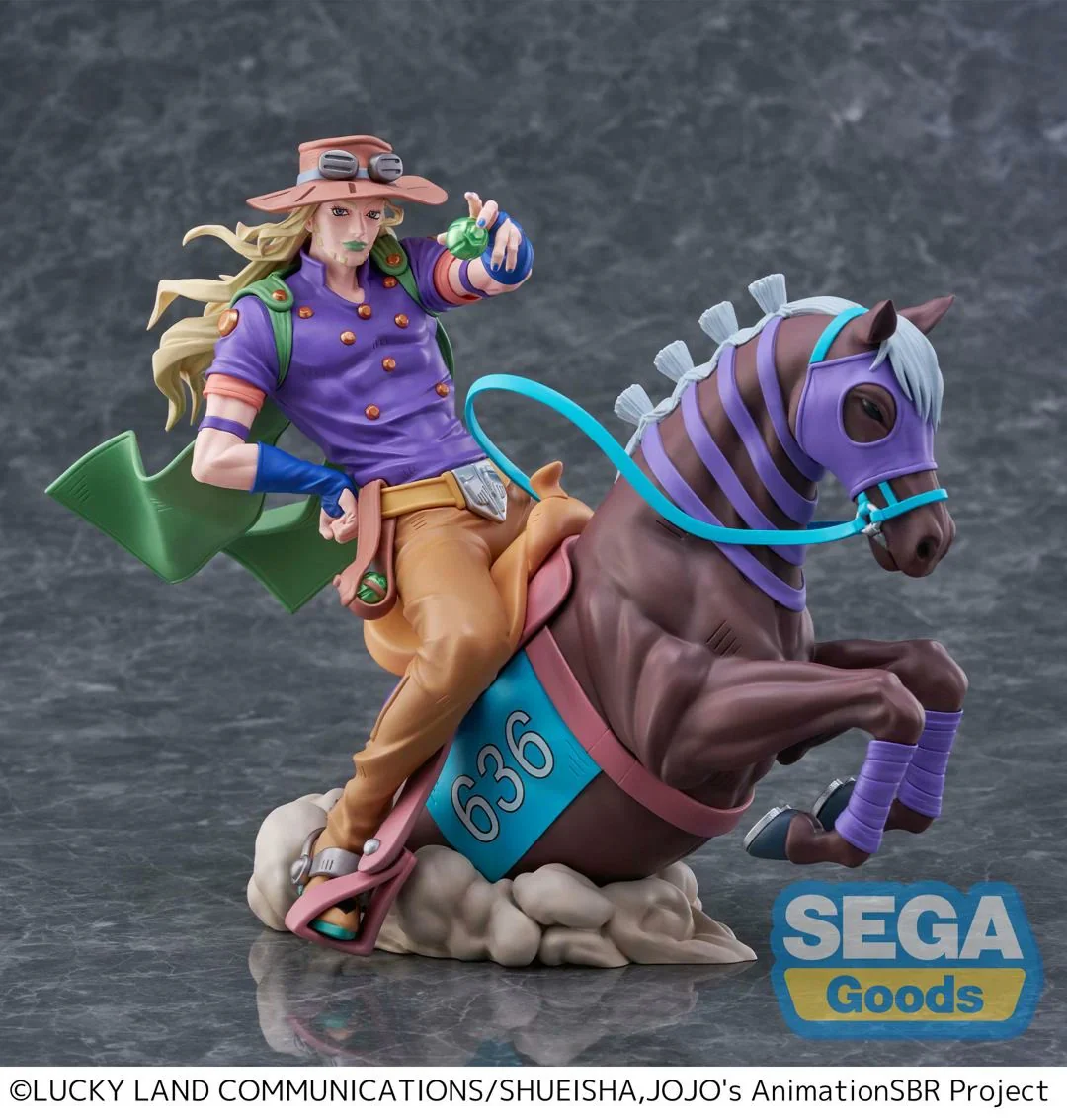 SEGA JOJO'S BIZARRE ADVENTURE STEEL BALL RUN XROSS LINK MAX GYRO ZEPPELI & VALKYRIE FIGURE [PRE ORDER] - Image 4
