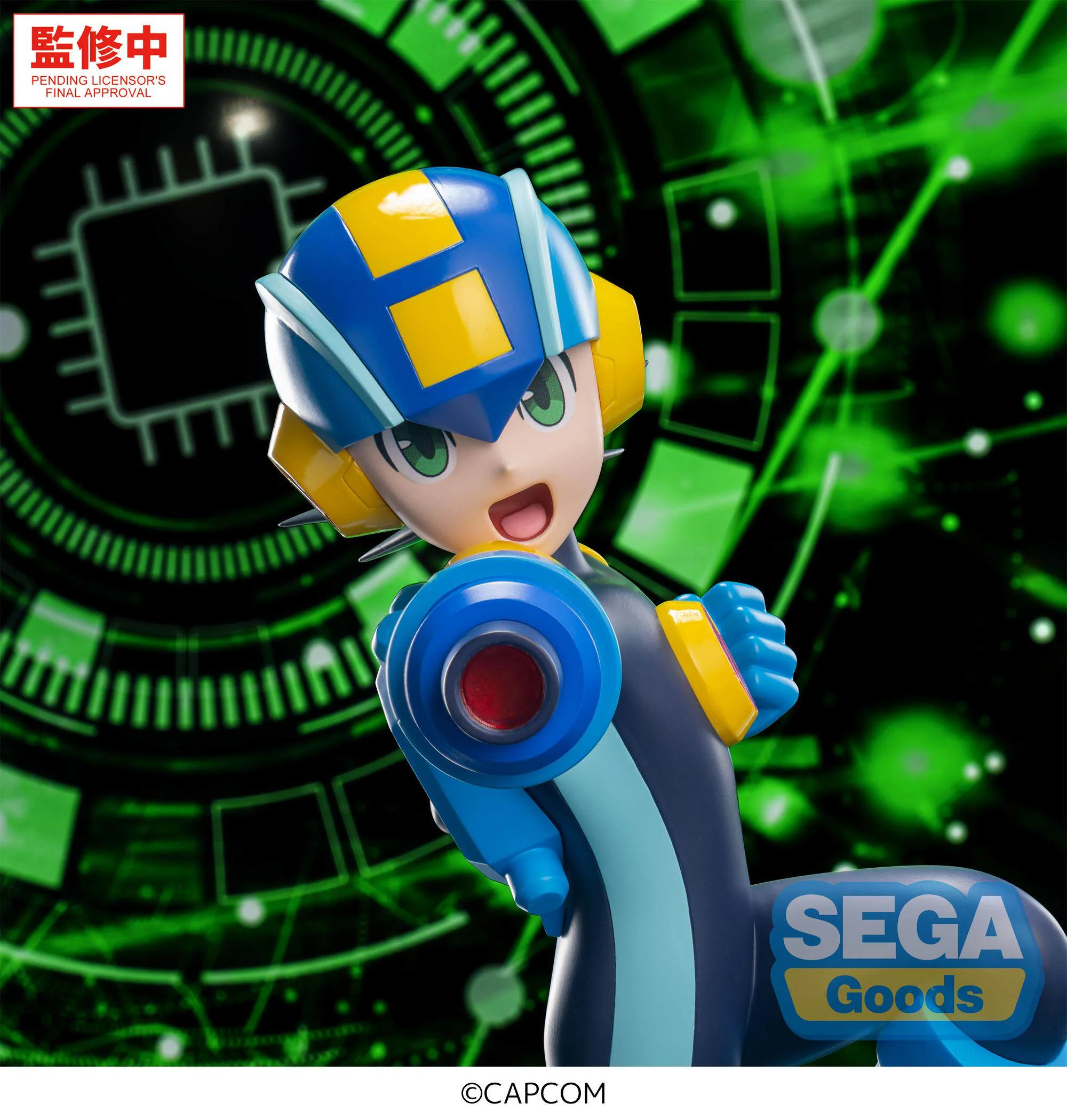 SEGA MEGA MAN BATTLE NETWORK LUMINASTA MEGA MAN FIGURE [PRE ORDER] - Image 3