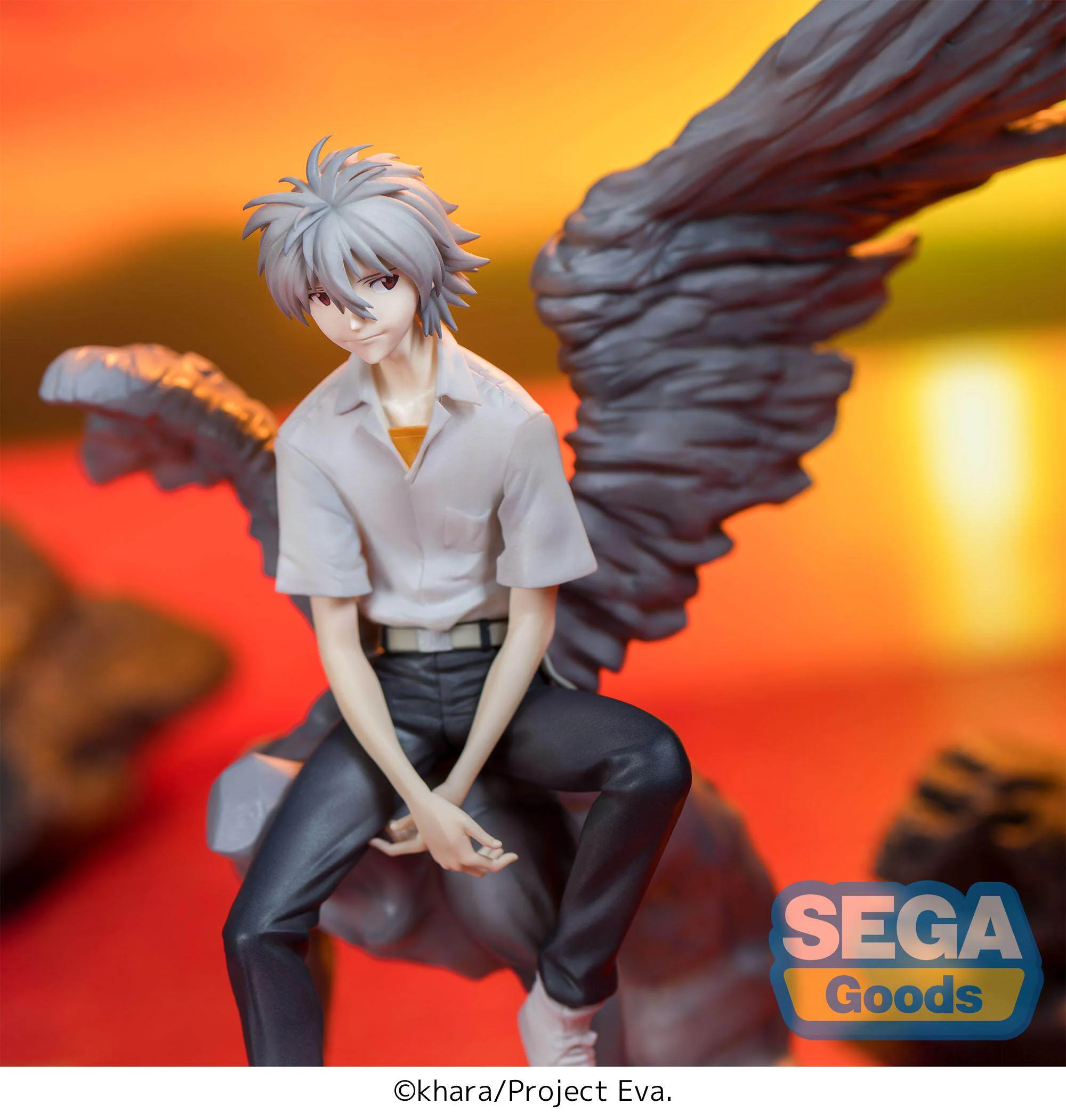 SEGA NEON GENESIS EVANGELION LUMINASTA NAGISA KAWORU FIGURE [PRE ORDER] - Image 3