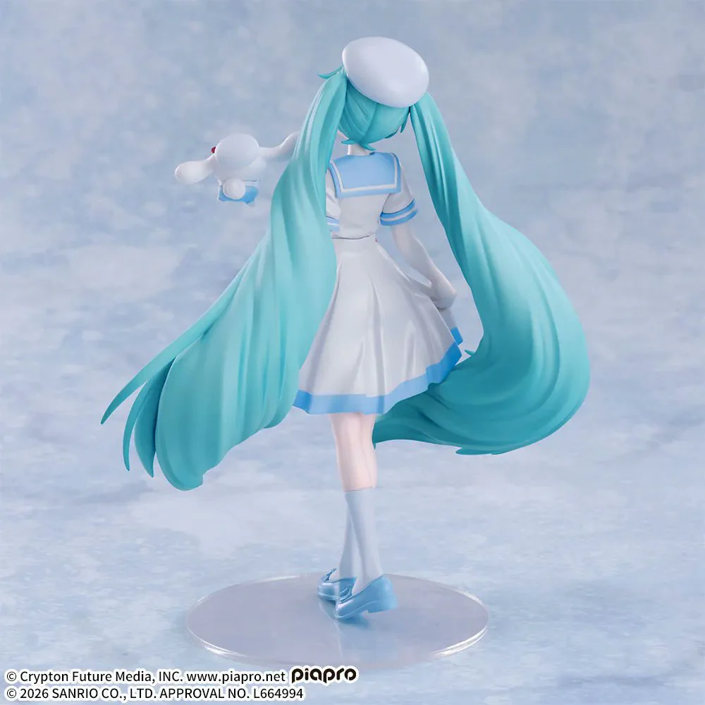 SEGA PIAPRO CHARACTERS XSTELLAR HATSUNE MIKU X CINNAMOROLL SUMMER VERSION FIGURE [PRE ORDER] - Image 6