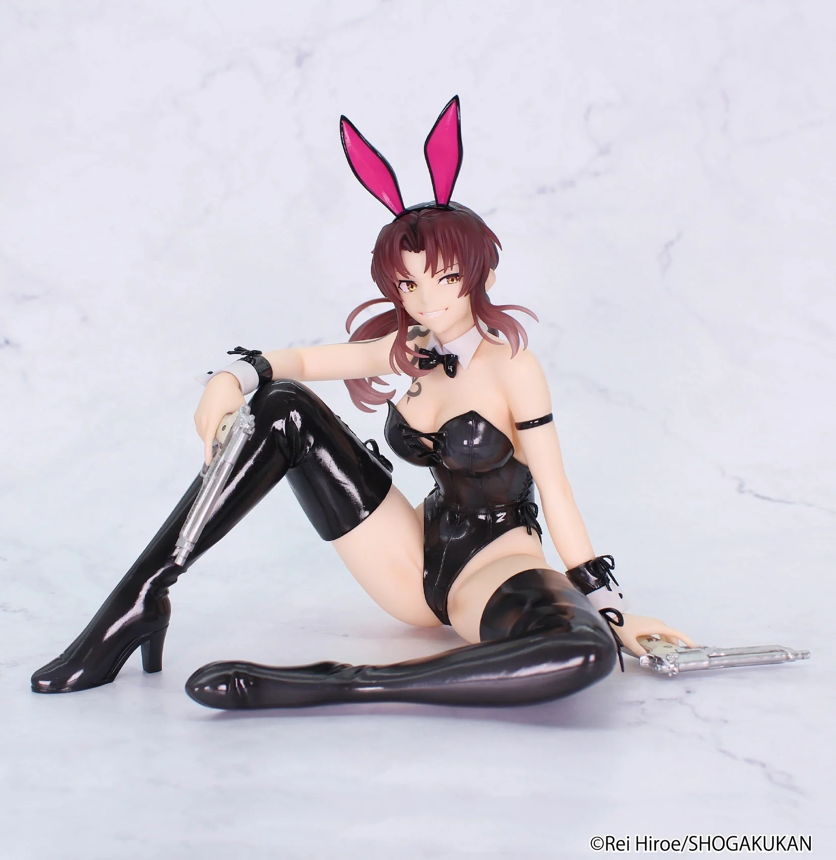 SYSTEM SERVICE BLACK LAGOON ONE SEVENTH CARAT REVY BUNNY VERSION FIGURE [PRE ORDER] - Image 3