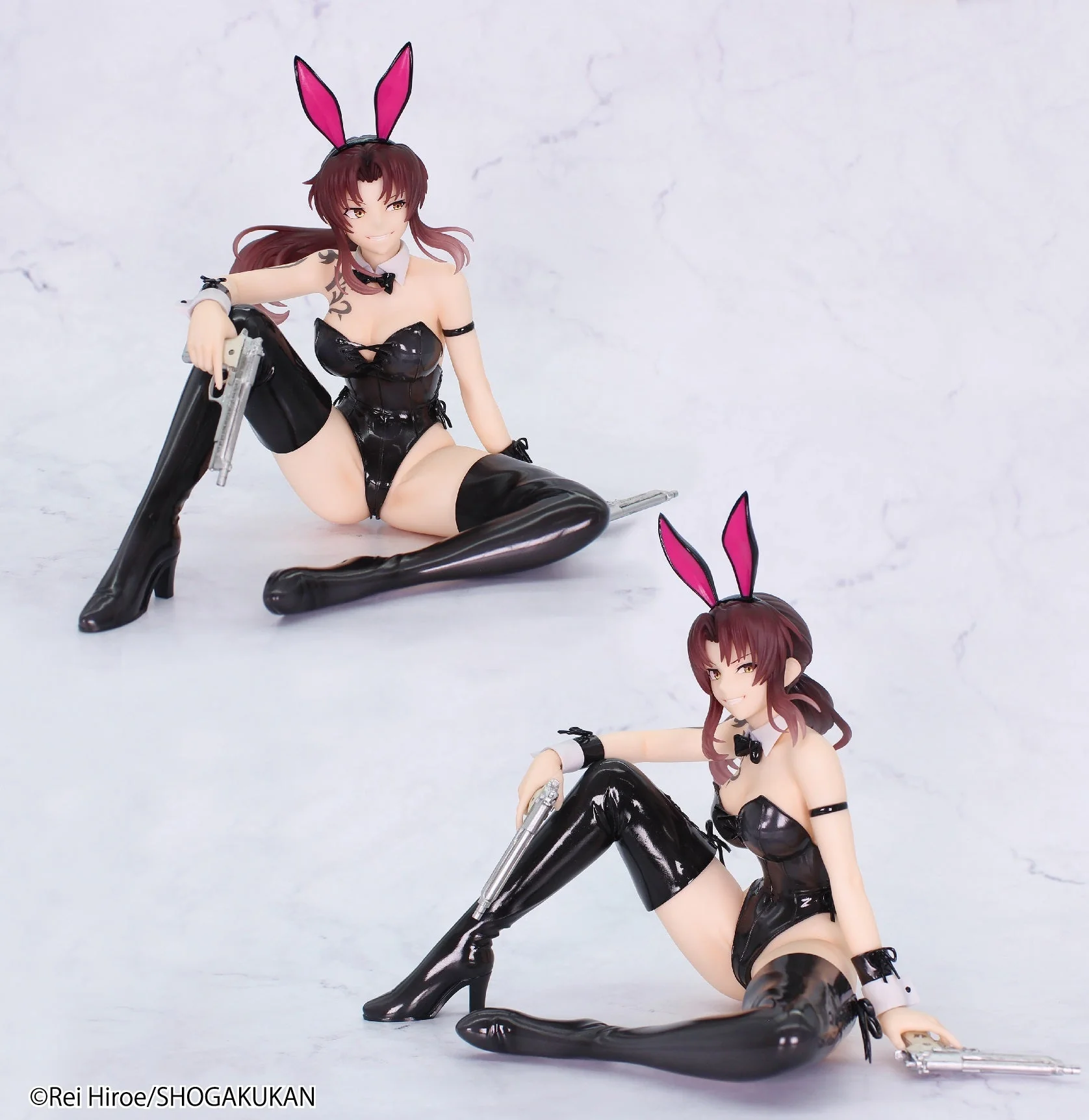 SYSTEM SERVICE BLACK LAGOON ONE SEVENTH CARAT REVY BUNNY VERSION FIGURE [PRE ORDER] - Image 4