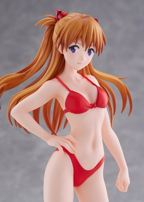 WAVE REBUILD OF EVANGELION POP UP PARADE BEACH QUEENS ASUKA SHIKINAMI LANGLEY BIKINI STYLE L SIZE FIGURE [PRE ORDER] - Image 9