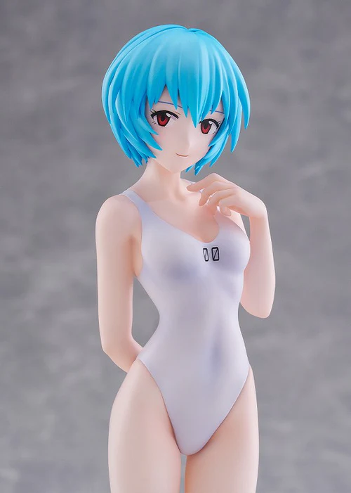 WAVE REBUILD OF EVANGELION POP UP PARADE BEACH QUEENS REI AYANAMI ONEPIECE STYLE L SIZE FIGURE [PRE ORDER] - Image 9